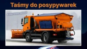 Taśma przenośnikowa do posypywarki Schmidt/Nido — docięta na wymiar, BELTOR